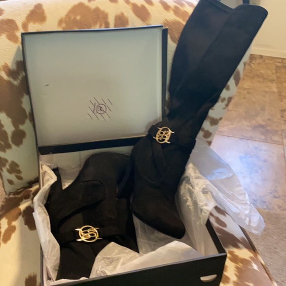 Brand new in box Wide Calf Bebe Barya Dress Boot - Picture 4 of 5